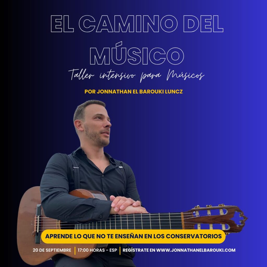 “El Camino del Músico”: taller gratuito para guitarristas y artistas que buscan crecer en la industria