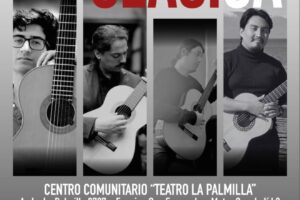 La guitarra clásica brilló en el Teatro Comunitario La Palmilla