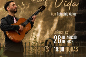 Concierto de guitarra clásica «Gracias a la vida en casa de la cultura»